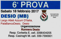 18.02.2017 Desio (MB) - 6° tappa - 31° Campionato Brianzolo di Corsa Campestre