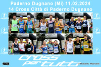 11.02.2024 Paderno Dugnano (MI) - 4^ Prova Circuito Cross per Tutti FIDAL Milano 2024 (1^parte) -Foto di Roberto