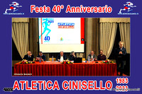 18.11.2023 Villa Ghirlanda Silva - Cinisello Balsamo (MI) - Festa 40° Anniversario Atletica Cinisello 1983-2023 - Foto di Roberto Mandelli