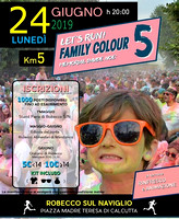 24.06.2019 Robecco sul Naviglio (MI) - 5^ Family Color Run - Foto di Massimo Villani