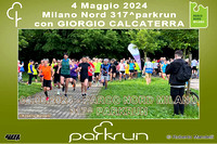 04.05.2024 Milano Parco Nord - 317^ ParkRun-con Giorgio Calcaterra